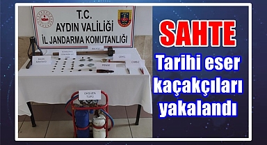 Sahte tarihi eser kaçakçıları yakalandı