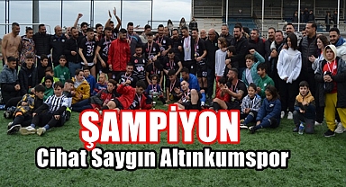 Şampiyon Cihat Saygın Altınkumspor