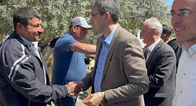 Başkan Ökten, asker uğurlamasına katıldı