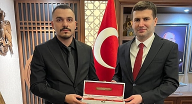 Didim Ülkü Ocakları Başkanı Kubaliç'ten Genel Başkan Yıldırım'a Ziyaret