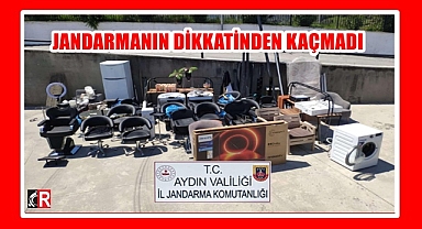 JANDARMANIN DİKKATİNDEN KAÇMADI