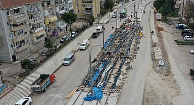 Kuruçeşme tramvayda ray imalatı tamamlandı