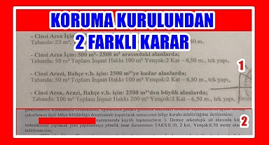 NEDEN 2 FARKLI KARAR