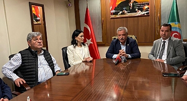 Sarıbaş; Zıraat Odası ile esnafları ziyaret etti