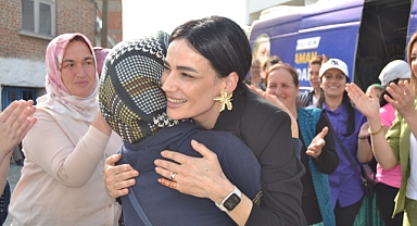 Seda Sarıbaş Çine'de alkışlarla karşılandı