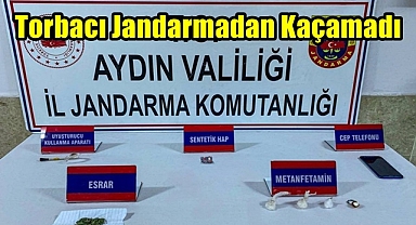 Torbacı Jandarmadan Kaçamadı