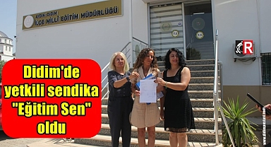 Didim'de yetkili sendika