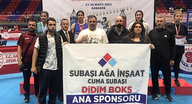 DİDİM'E BOKSTA TÜRKİYE ŞAMPİYONLUĞU GELDİ