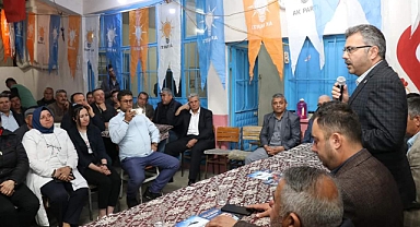Özmen’e Karacaören’de coşkulu karşılama