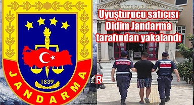 Uyuşturucu satıcısı Didim Jandarma tarafından yakalandı
