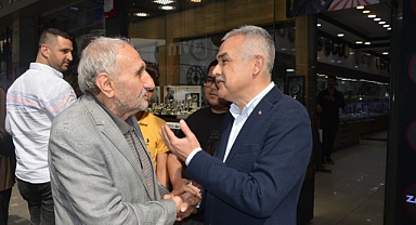 Vatandaşlardan, Savaş'a sevgi seli…