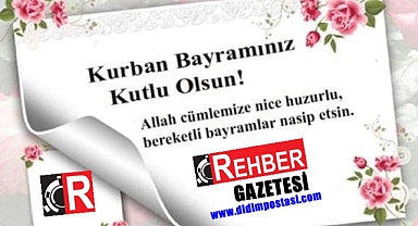 Bayramımız mübarek olsun