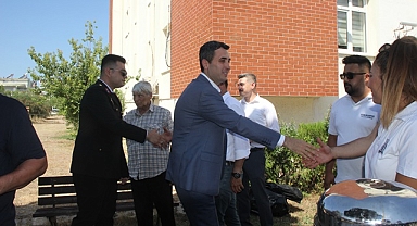 Didim'de bayramlaşma Kaymakamlıkta gerçekleşti