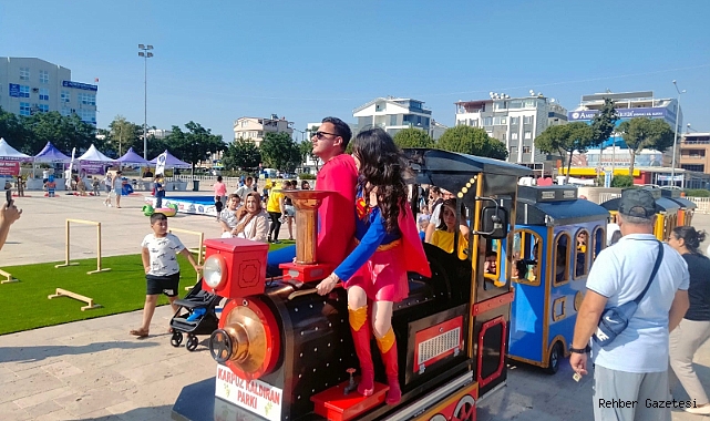 Didimli çocuklar doyasıya eğlendi