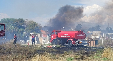 Sanayi’de korkutan yangın!