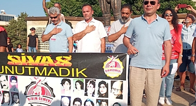 2 Temmuz'da katledilenler Didim'de unutulmadı