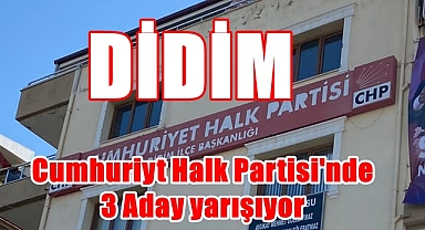 CHP Didim Delegelerini seçiyor