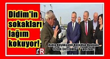 Didim'in sokakları lağım kokuyor!