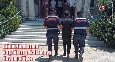 Didim Jandarma Kaçakları yakalamaya devam ediyor