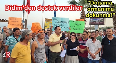 Doğama, ormanıma dokunma!