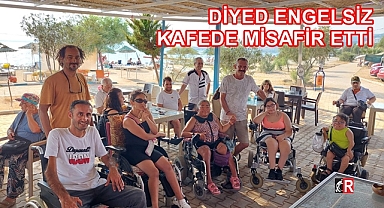 DİYED ENGELSİZ KAFEDE MİSAFİR ETTİ
