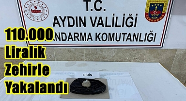 110 Bin liralık zehirle yakalandı
