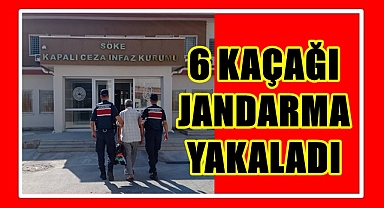 6 KAÇAĞI JANDARMA YAKALADI