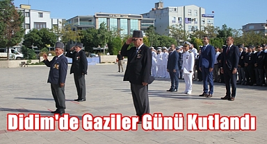 Didim'de Gaziler Günü kutlandı
