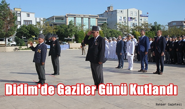 Didim'de Gaziler Günü kutlandı