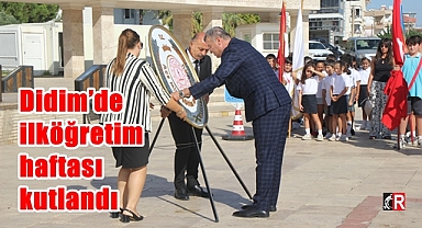 Didim'de ilköğretim haftası kutlandı