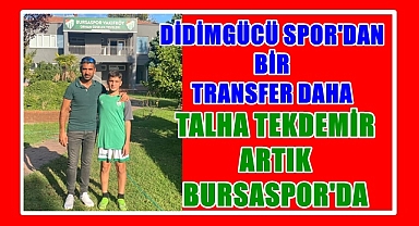 Didimgücü spordan bir transfer daha