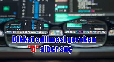 Dikkat edilmesi gereken 5 siber suç