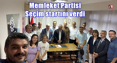 Memleket Partisi Aydın'da Seçim Startını verdi