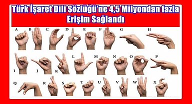 Türk İşaret Dili Sözlüğü’ne 4,5 Milyondan fazla Erişim Sağlandı