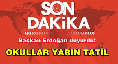 Başkan Erdoğan duyurdu!