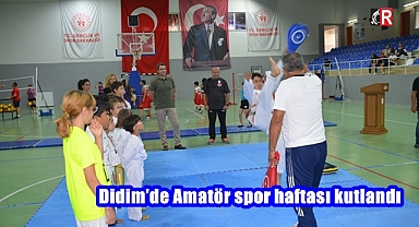 Didim’de Amatör spor haftası kutlandı