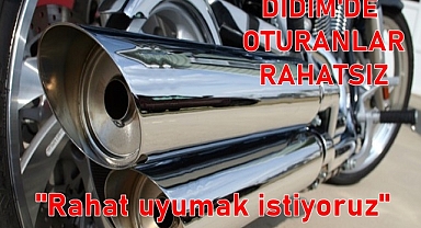 Didim'de oturanlar rahatsız