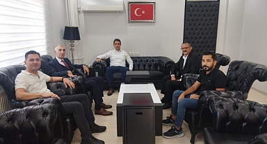 DİYED Kaymakam Kuruca'yı ziyaret etti