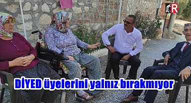 DİYED Üyelerini ziyaret ediyor