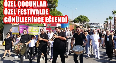 ÖZEL ÇOCUKLAR ÖZEL FESTİVALDE GÖNÜLLERİNCE EĞLENDİ