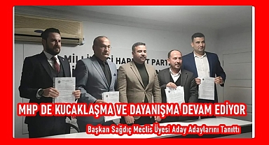 Başkan Sağdıç Meclis Üyesi Aday Adaylarını Tanıttı