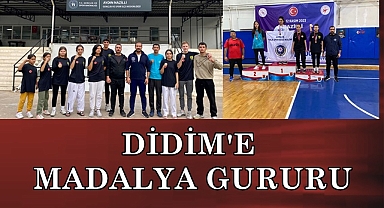 DİDİM'E MADALYA GURURU