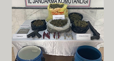 Jandarmadan başarılı uyuşturucu operasyonu.. .