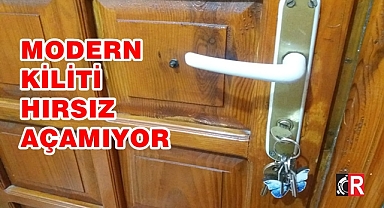 MODERN KİLİTİ HIRSIZ AÇAMIYOR