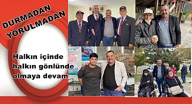 Halkın içinde halkın gönlünde olmaya devam