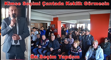 Kimse Seçimi Çantada Keklik Görmesin