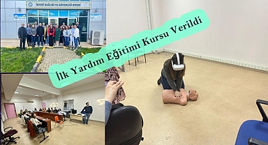 Üniversitede İlk Yardım Eğitimi Kursu Verildi