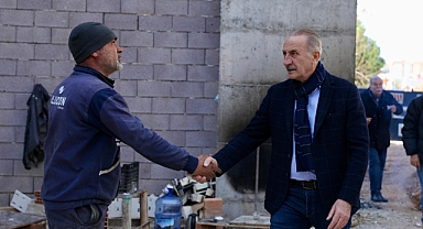 BAŞKAN ATABAY, DİDİM KÜLTÜR MERKEZİ İNŞAATINI YERİNDE İNCELEDİ