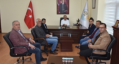 Dem Parti Başkan Adayları DTO Ziyaret Etti