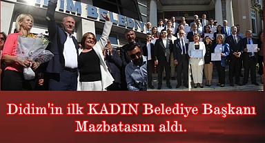 Didim'in İlk Kadın Belediye Başkanı